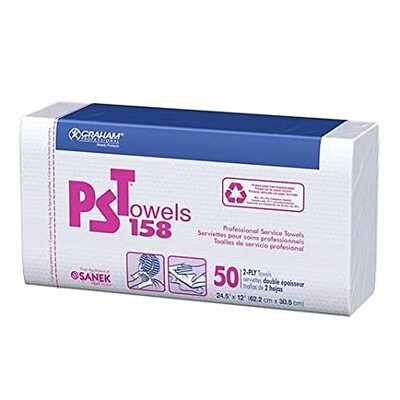 GRAHAM PST 158 PROFESSIONAL TOWELS 2PLY HUCK FINISH